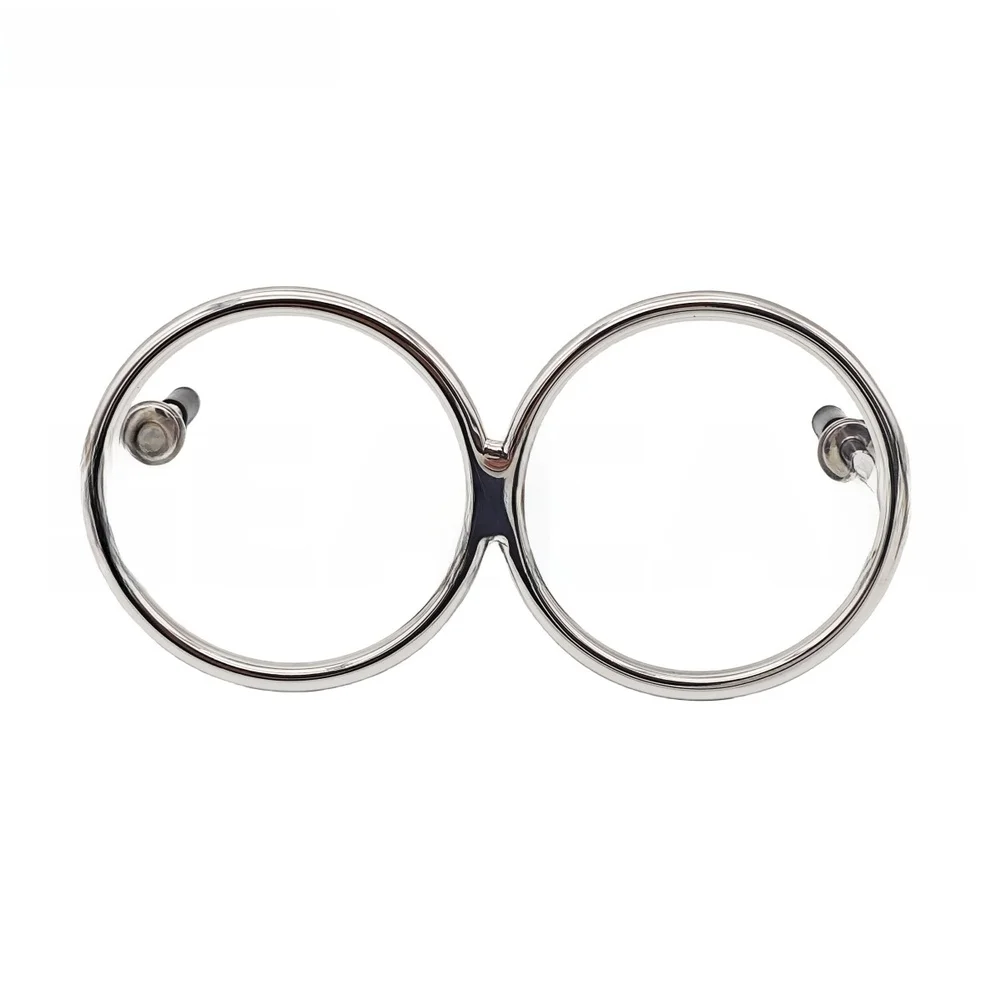 For RV Boat Yacht Compatible Double Ring Cup Stand Constructed from 316 Stainless Steel for Outdoor Beverage Storage