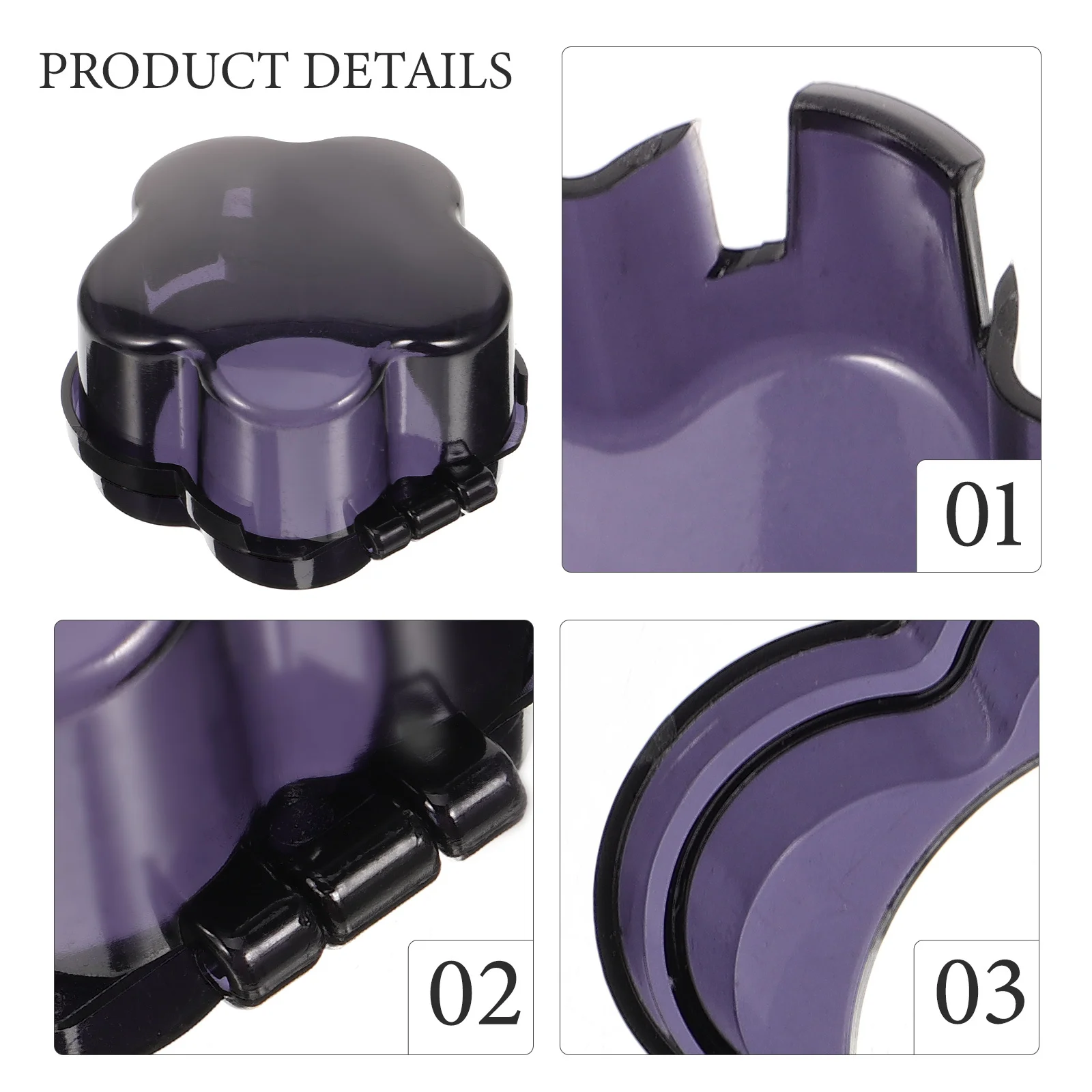 

4Pcs Stove Knob Covers Child Safety Durable Plastic Gas Stove Baby Proof Knob Protectors High Temperature Resistant