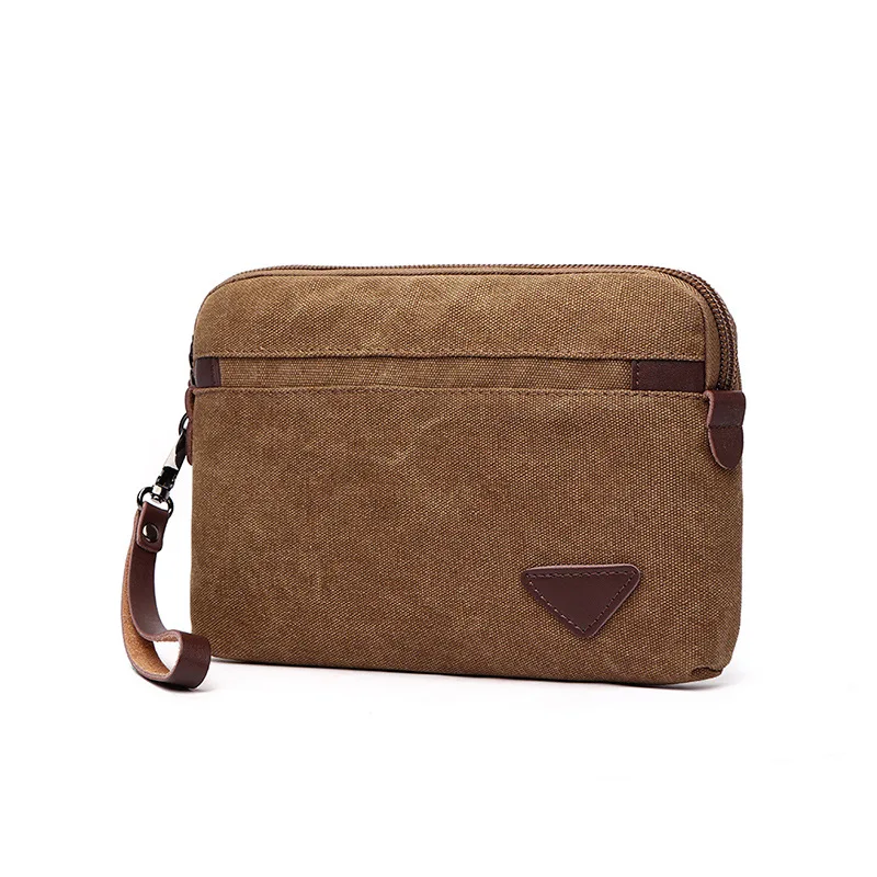 Men's long wallet, loose change, mobile phone storage, armpit bag, large capacity, multi-functional clutch