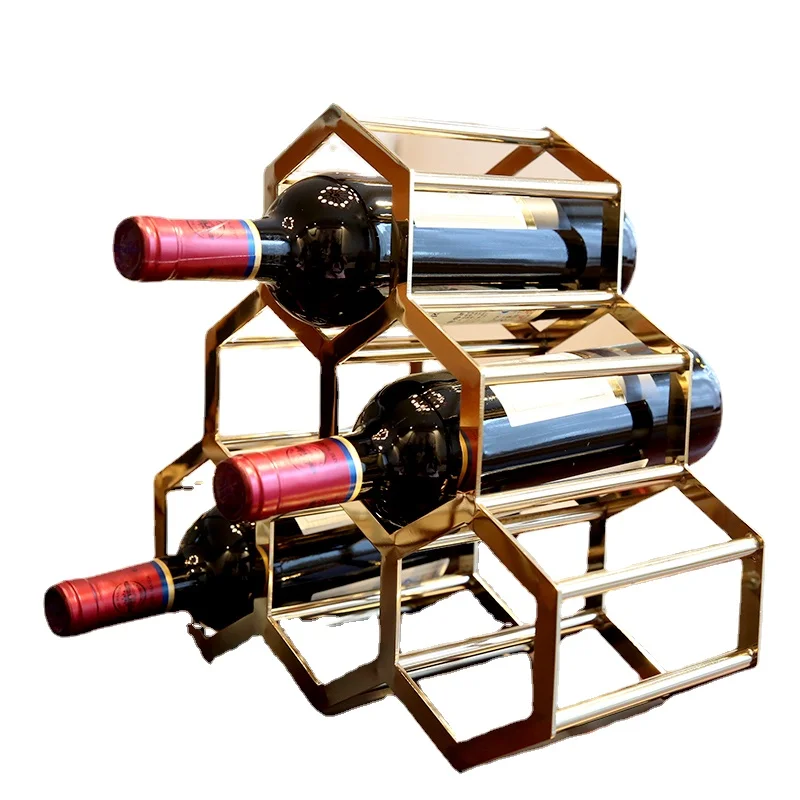 Qf Living Room Wine Cabinet Decoration Dining Table Wine Rack Wine Rack