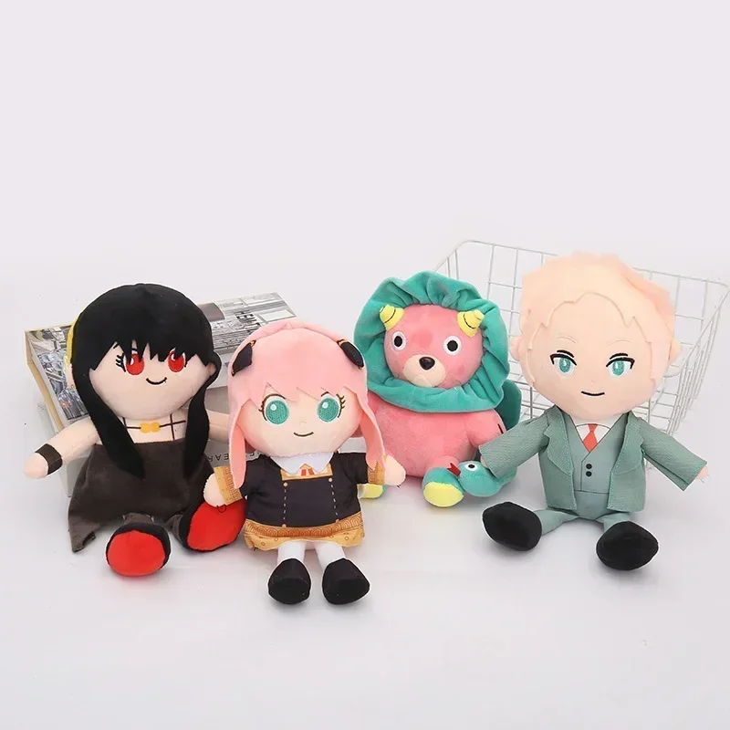 

Spy X Family Anime Figure Anya Yor Loid Forger Plush Toy Kawaii Cartoon Stuffed Animal Cosplay Pillow Room Decoration Gift