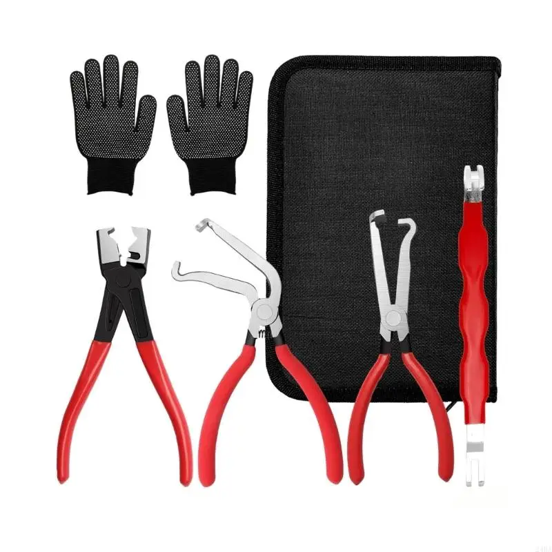  Pack of 5 Practical Electrical Pliers Set Protective Gloves Automotive Application