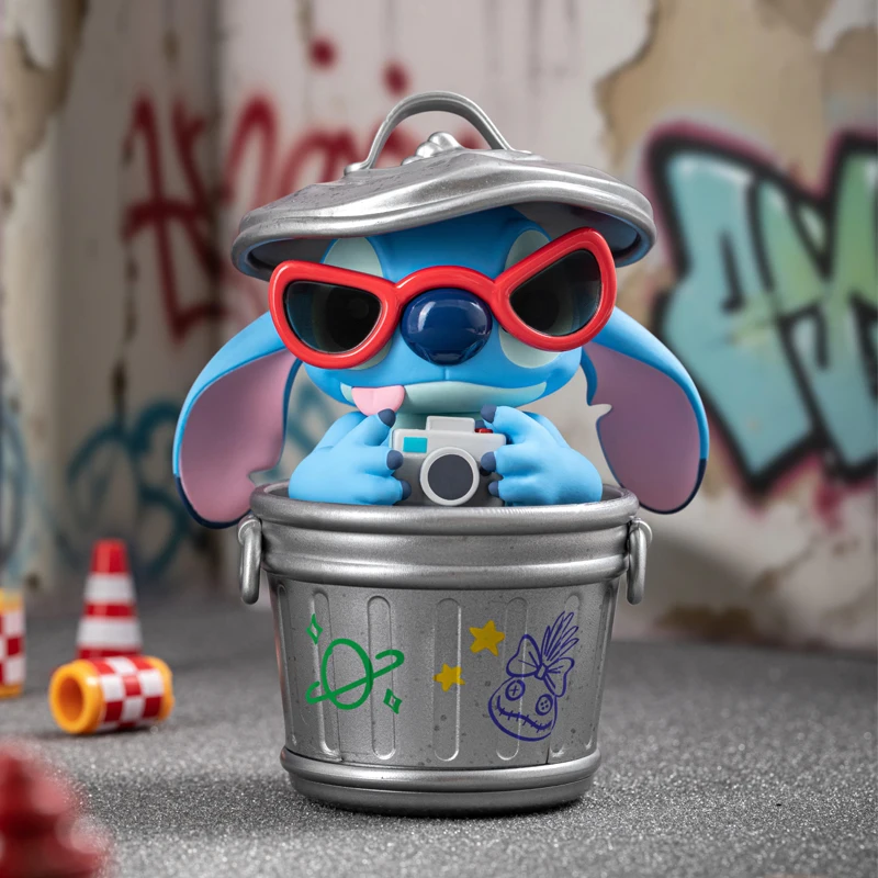 TOPTOY スティッチ シティ アドベンチャー シリーズ トレンド おもちゃ ブラインドボックス スティッチ フィギュア クリエイティブ ギフト