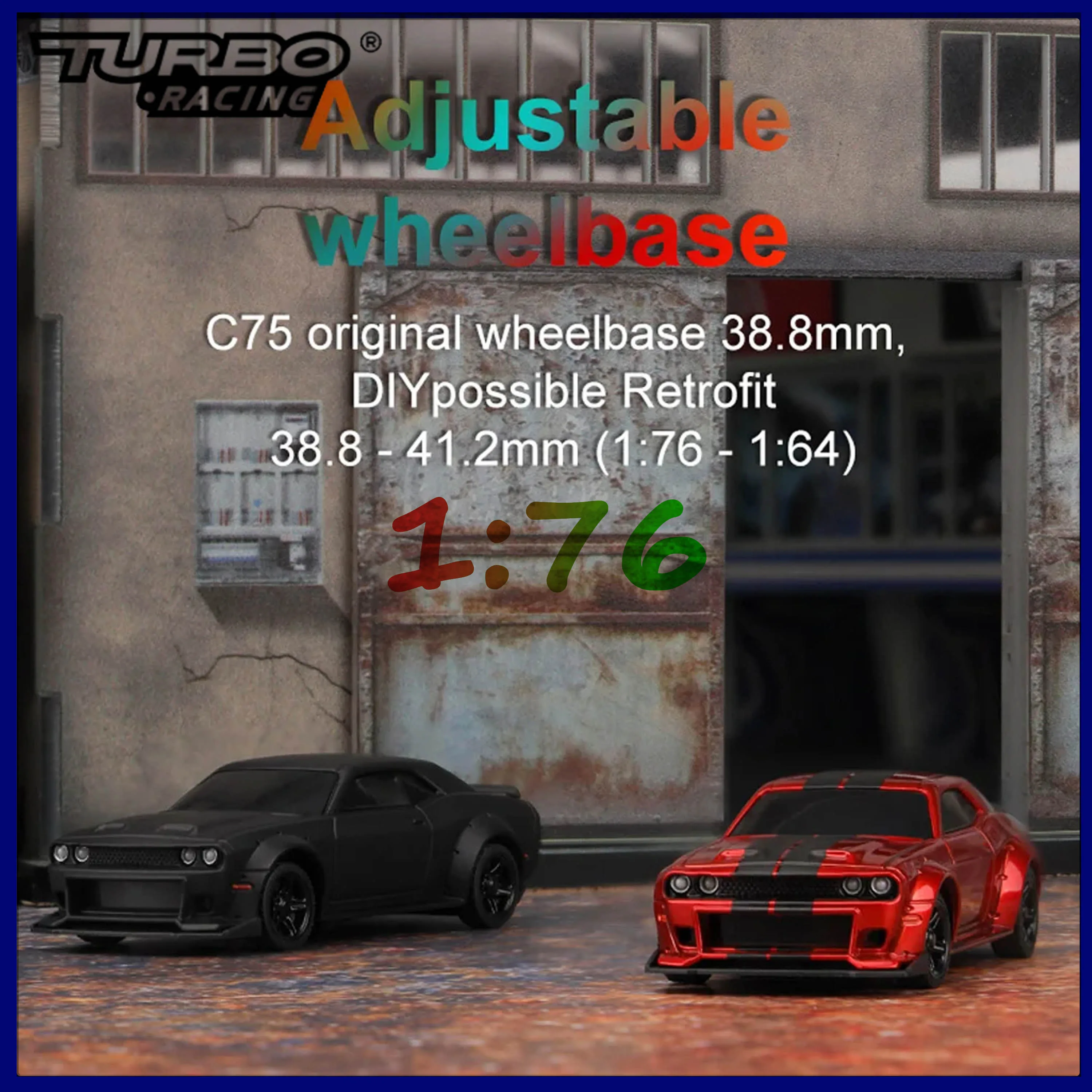

C75 RTR 1/76 2.4G 2WD Mini RC Drift Car Turbo Racing Sports Truck on-road Full Proportional Remote Control Model Kids Adult Toys