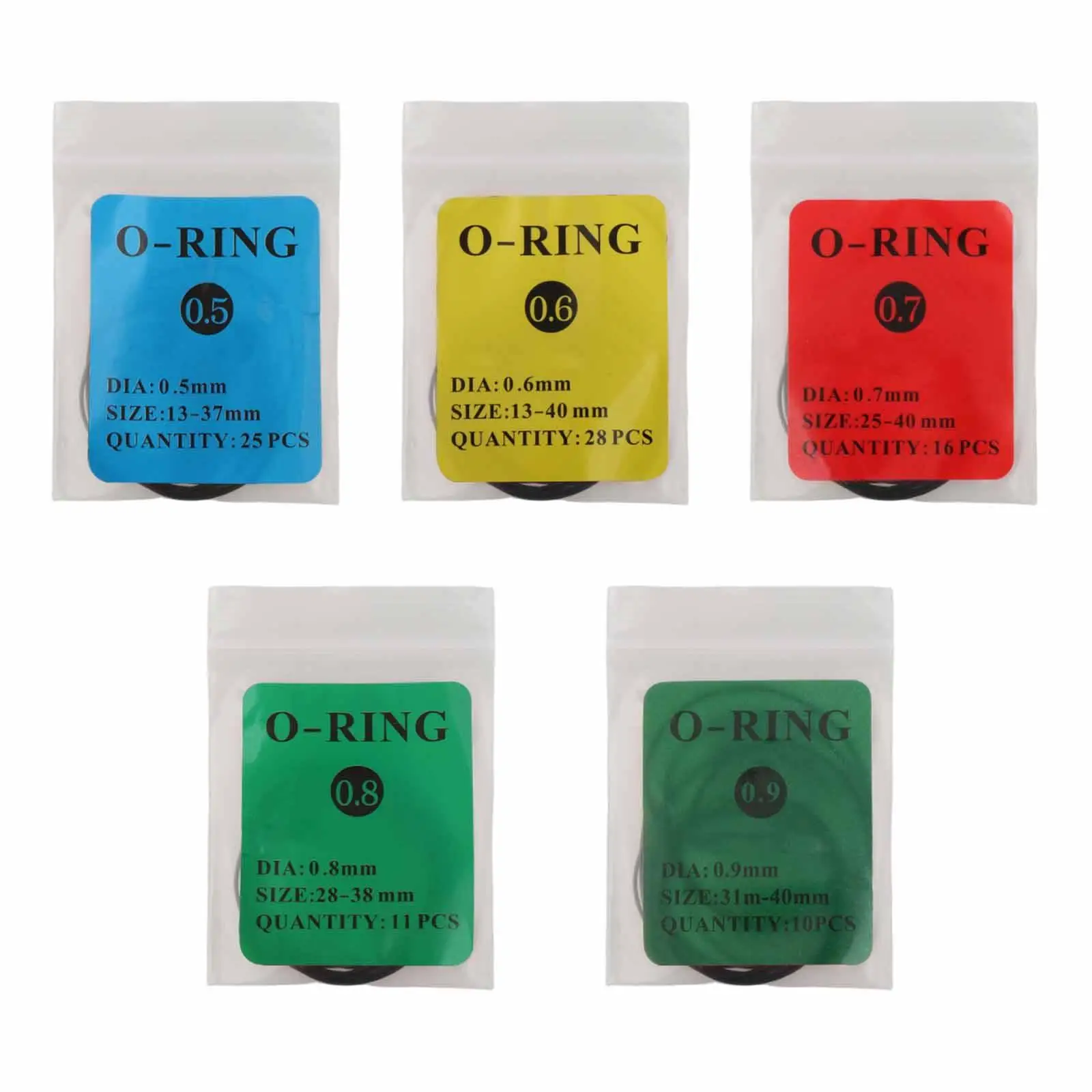 Round Gasket Assortment Watch Case Cover Replacement Watchmaker Seal Washers