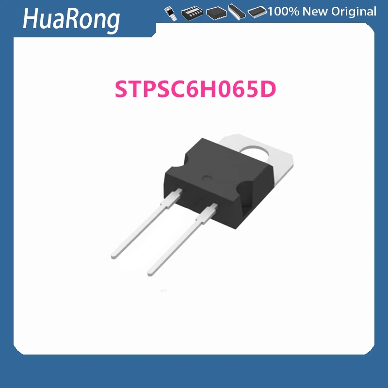 20Pcs/Lot STPSC6H065D STPSC6H065 TO-220-2