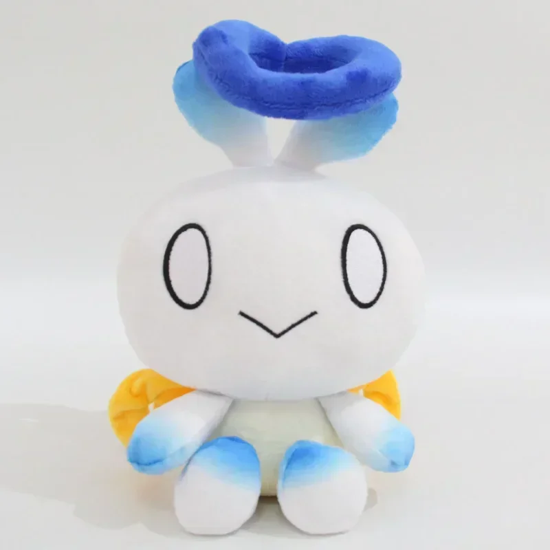 Game New S-Soniced Cartoon White Chao Plush Toy Anime Angel Chao Cosplay Stuffed Doll Safa Pillow Room Decoration Birthday Gift