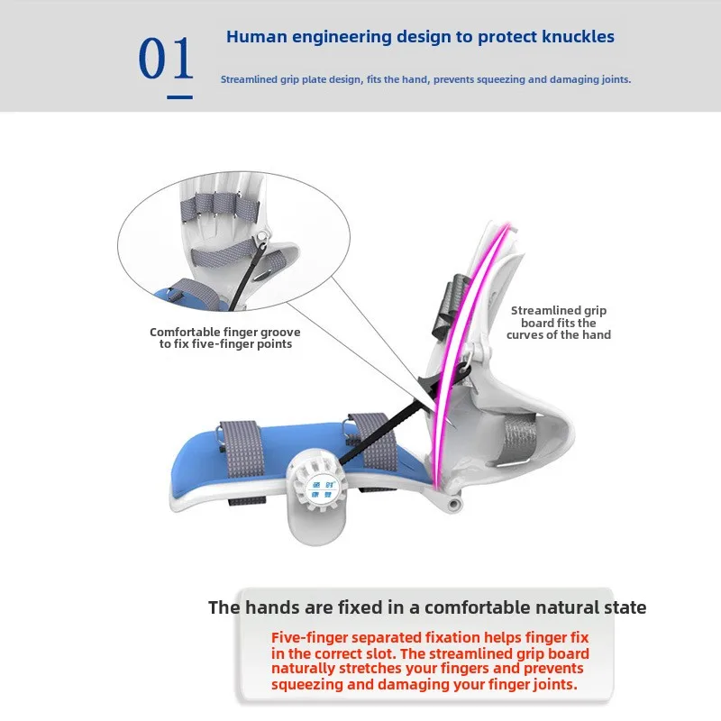 مدرب إعادة تأهيل المعصم لتمارين وظائف اليد لمنع التهابات، مريح في الاستخدام #4