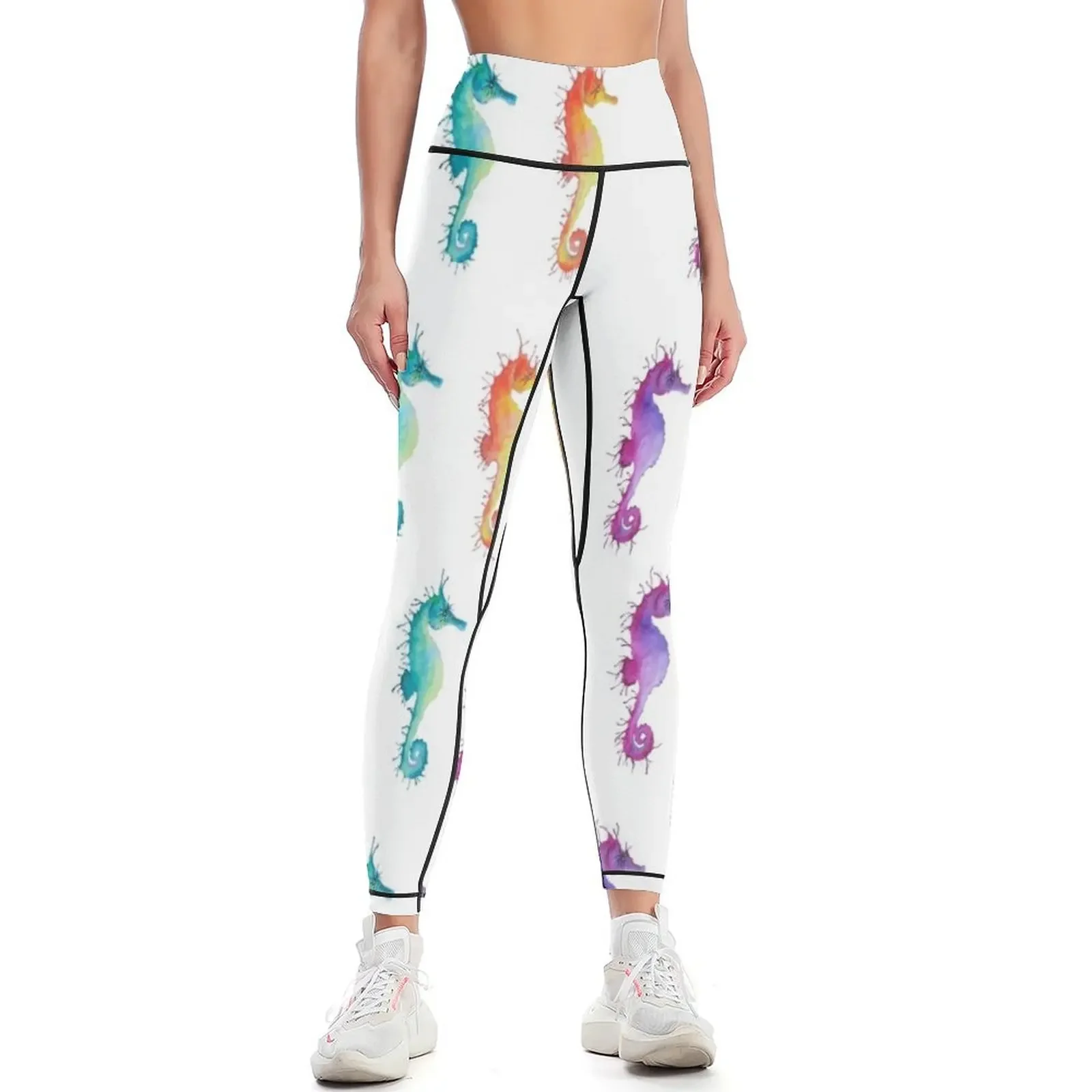 

Seahorses Leggings Sports pants woman sport legging Fitness's gym clothes Golf wear Womens Leggings