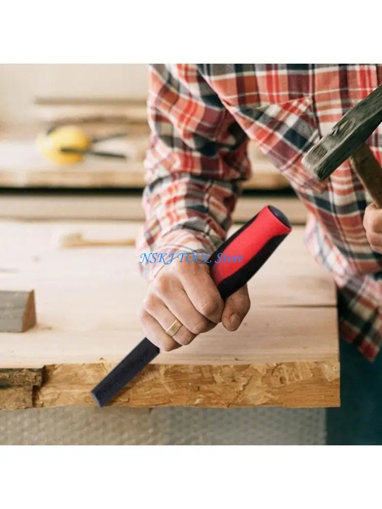 

L8RC 4Pcs Professional Set for Woodworking Comfortable Handle Woodworking Carving with Storage Bag