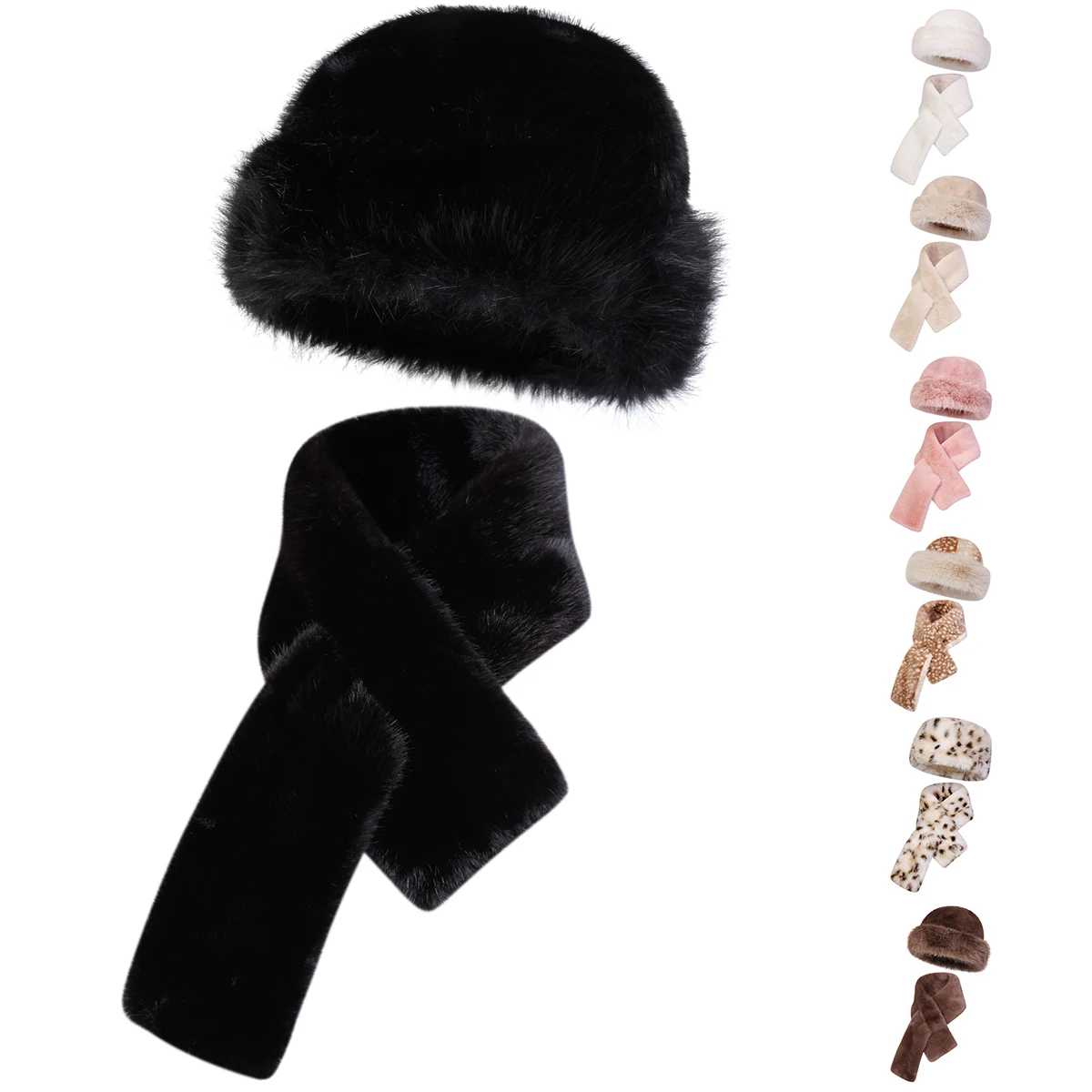 Winter Warm Hat Skullies Beanies Hats Winter Beanies For Men Women Wool Scarf Caps Balaclava Bonnet Plush Hat