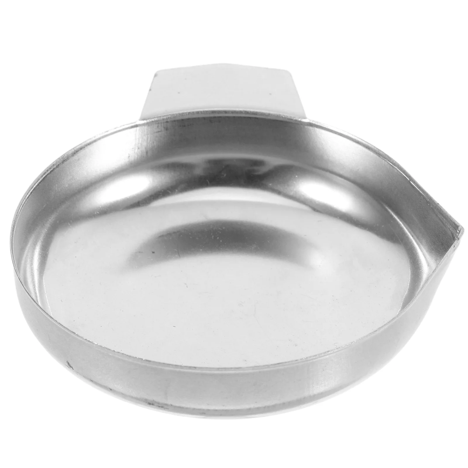 Compact Weighing Trays Stainless Steel Diamond Scale Pan Electronic Plate Silver