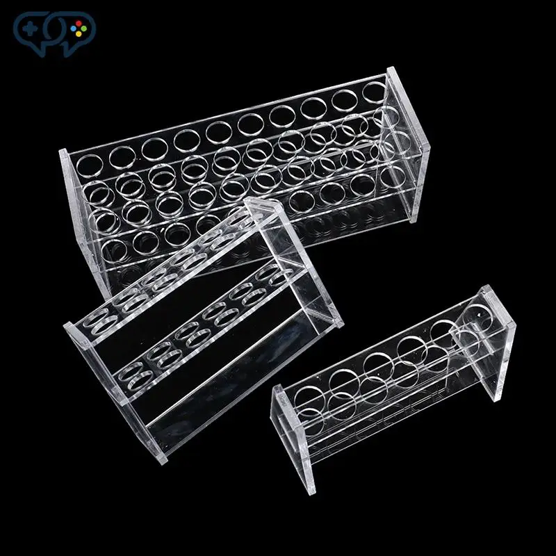 1 teile/los 10ml Reagenzglas Rack Halter organisches Glas Reagenzglas Stand Unterstützung