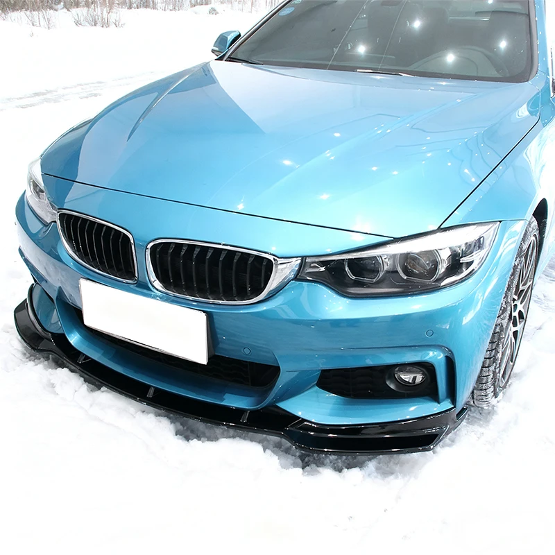 

Для BMW 4-Series F32 F33 F36 430i 430d 440i M-Sport 2014-2019, передний бампер, спойлер, воздушный подбородок, комплект кузова, сплиттер