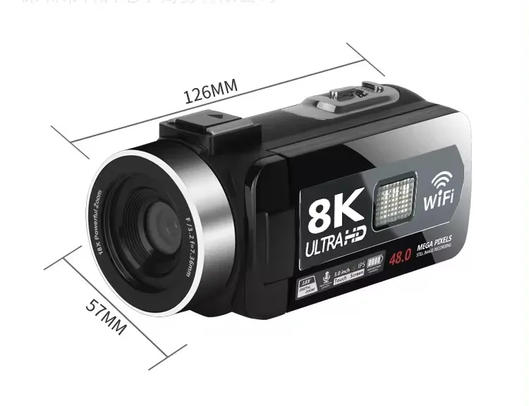 Full HD Digital Camera Wholesale Dslr Action Camera 8K Optical Zoom Video Camera