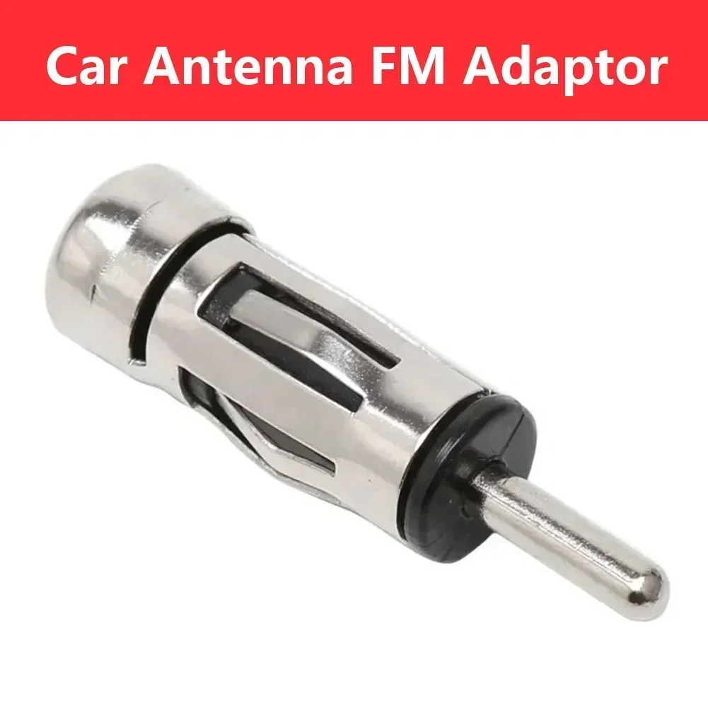 Car Vehicles Radio Stereo ISO To Din Aerial Antenna Mast Adapter Connector Plug for Car Radio Stereo Autoradio Fit Most Types