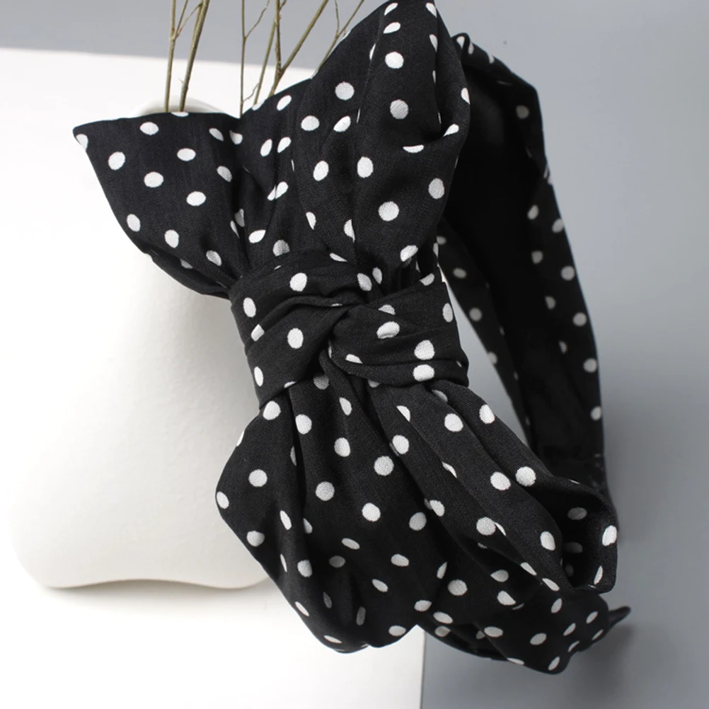 

Bowknot Headband Hairband 13 Bowknot Headband 5x12x8 Dot Hairband 5cm Fabric Women Girls Hairstyle Daily Accessories
