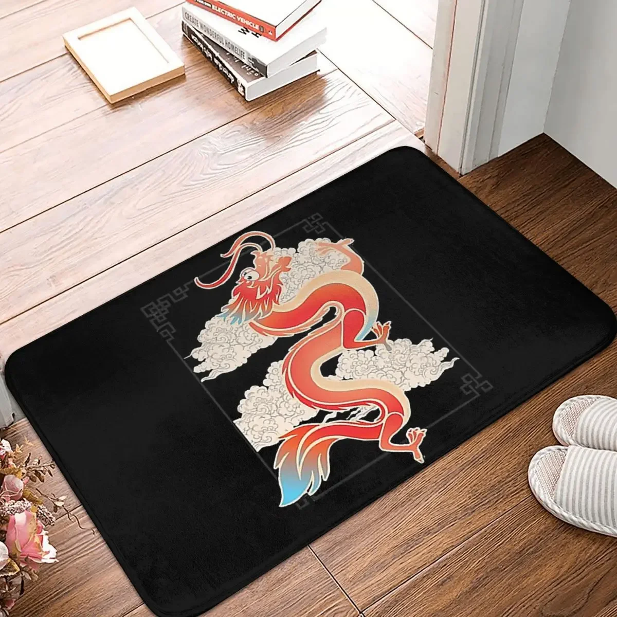 Mushu From Mulan Doormat Polyester Floor Mat Durable Carpet Kitchen Entrance Home Rugs Mats Balcony Anti-slip Footpad