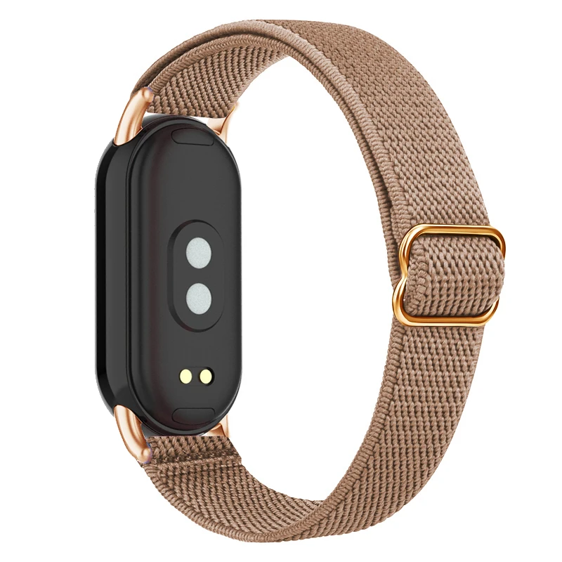 Elastic Nylon Band For Xiaomi Mi Band 8 Sports Women Men Watch Bracelet Strap Loop For Miband 8 Replacement