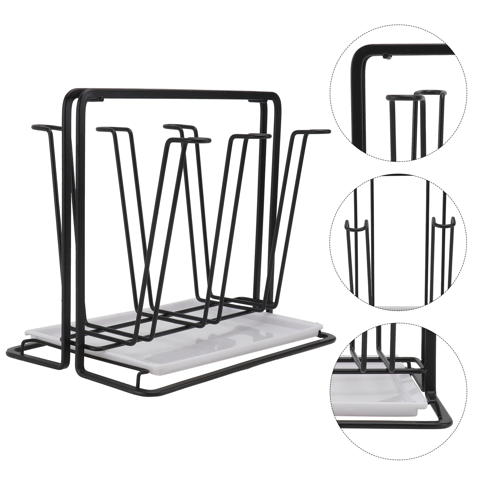 

Iron Kitchen Cup Drying Rack Premium Cup Organizer Stand Metal Coffee Mug Holder for Home Restaurant Kitchen Mug Rack