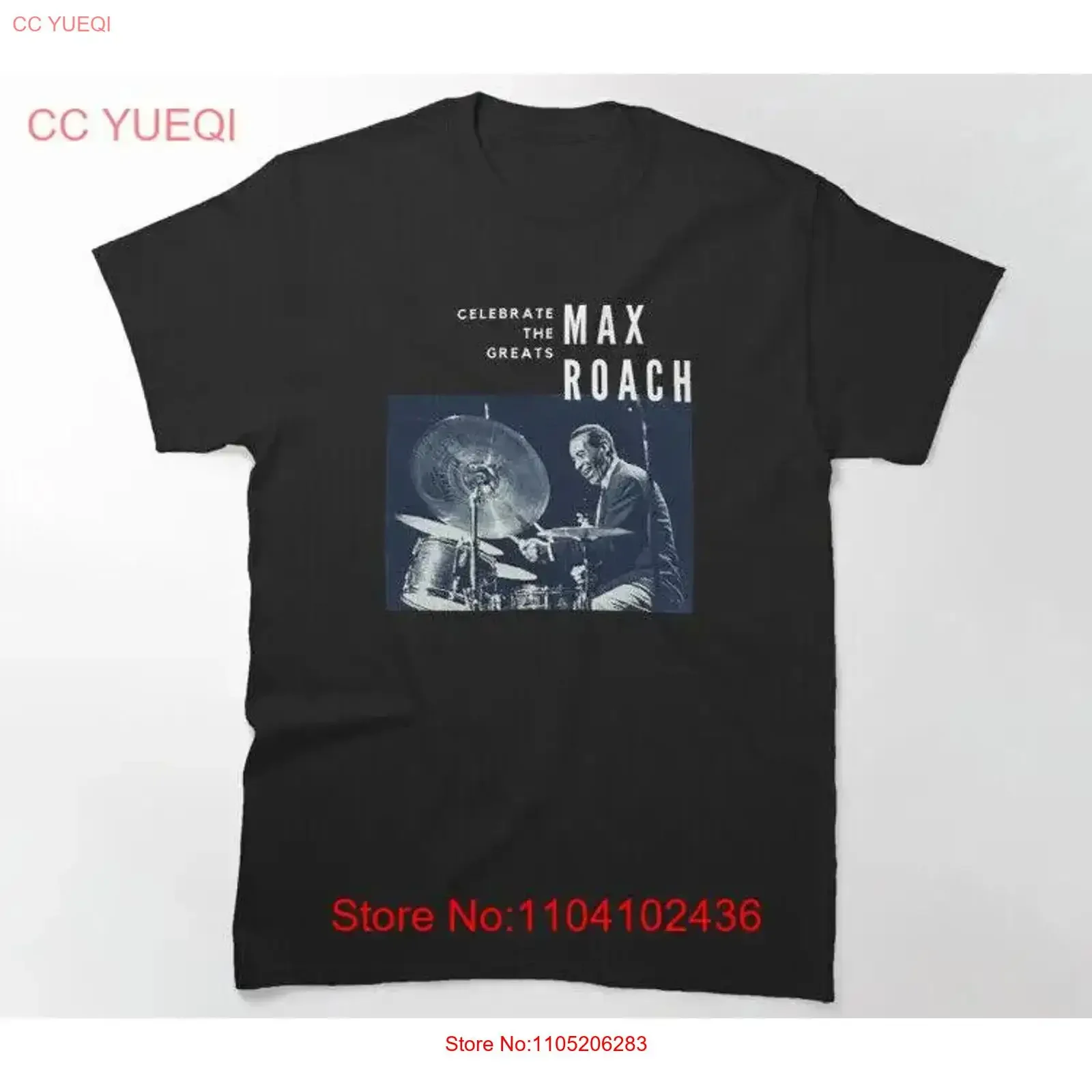 

Great Jazz Drummer Max Roach T Shirt Clifford Brown Best Coast Daahoud vintage Washed Stretched Versatile Breathable Slightly