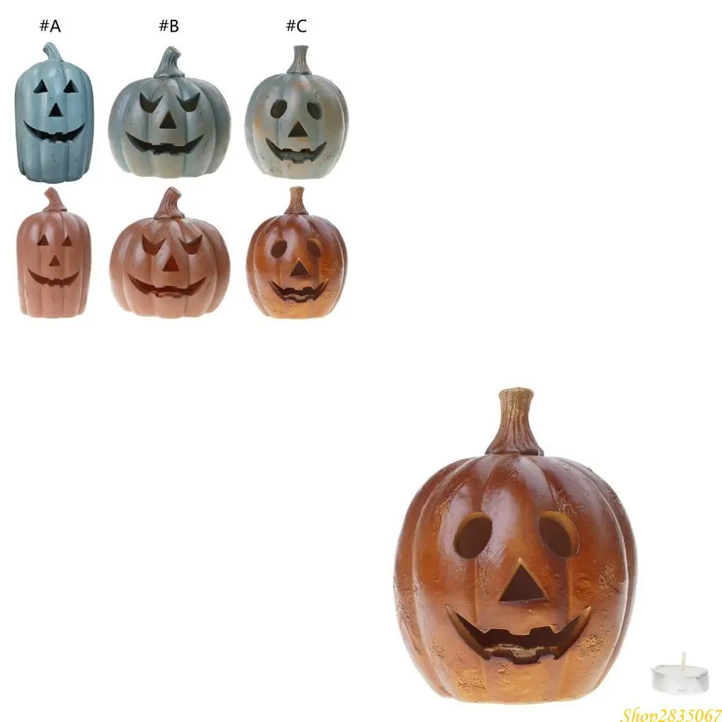 

Фонарь из тыквы. Украшения на Хэллоуин. Материалы из смолы. Простые конструкции. 831F