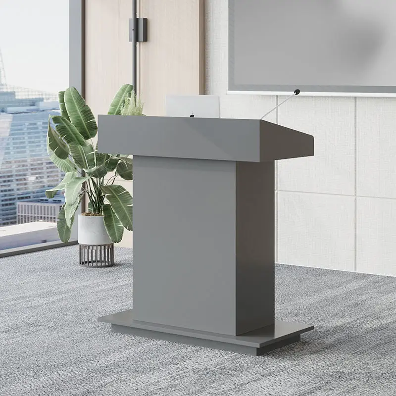 Welcome desk, reception desk, conference room, classroom lecture table, host desk, teacher table, lecture table, speech table