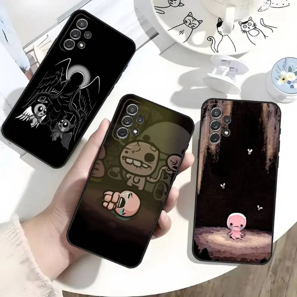 

Game The Binding Of I-Isaac Phone Case For Samsung S25,S24,S21,S22,S23,S30,Ultra,S20,Plus,Fe,Lite,Note,10 Black Soft Shell