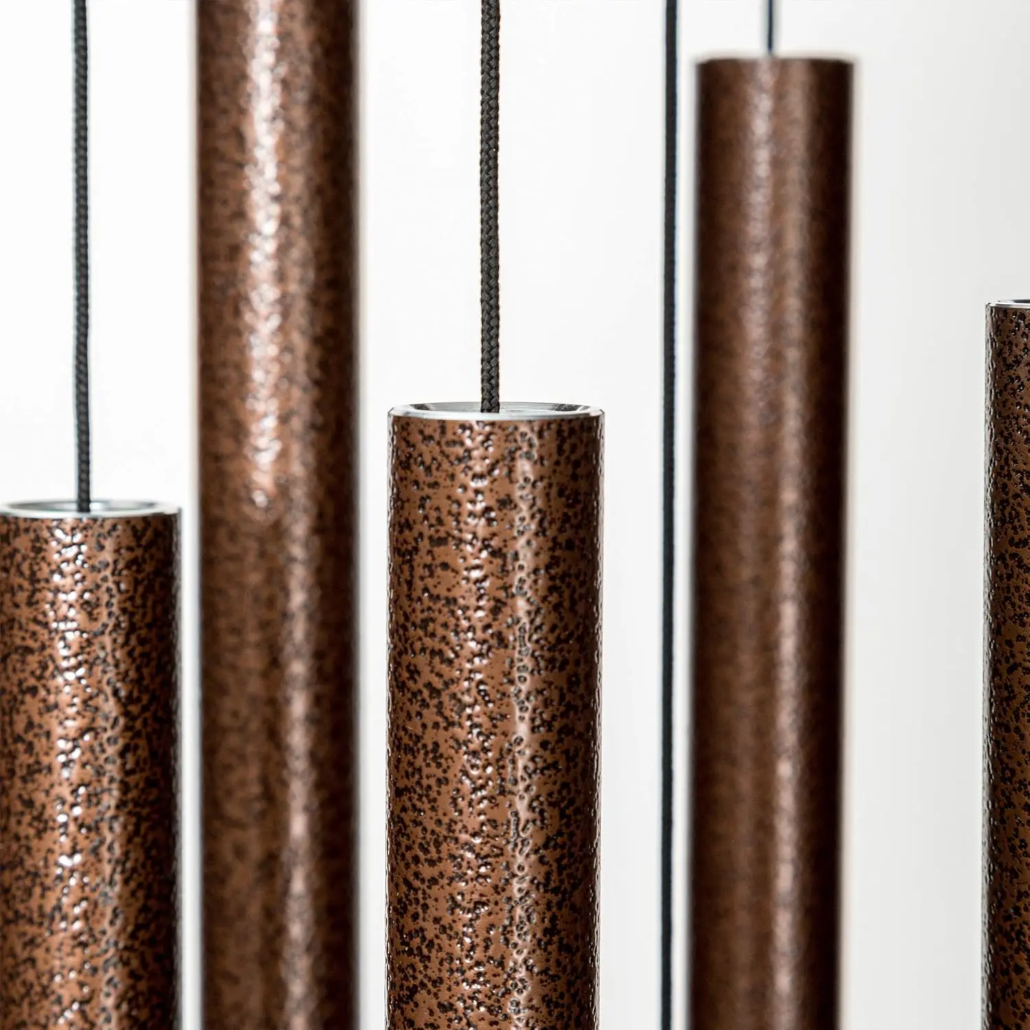 30 Inch Copper Vein Wind Chimes For Outside Deep Tone Memorial Outdoor Crafted American