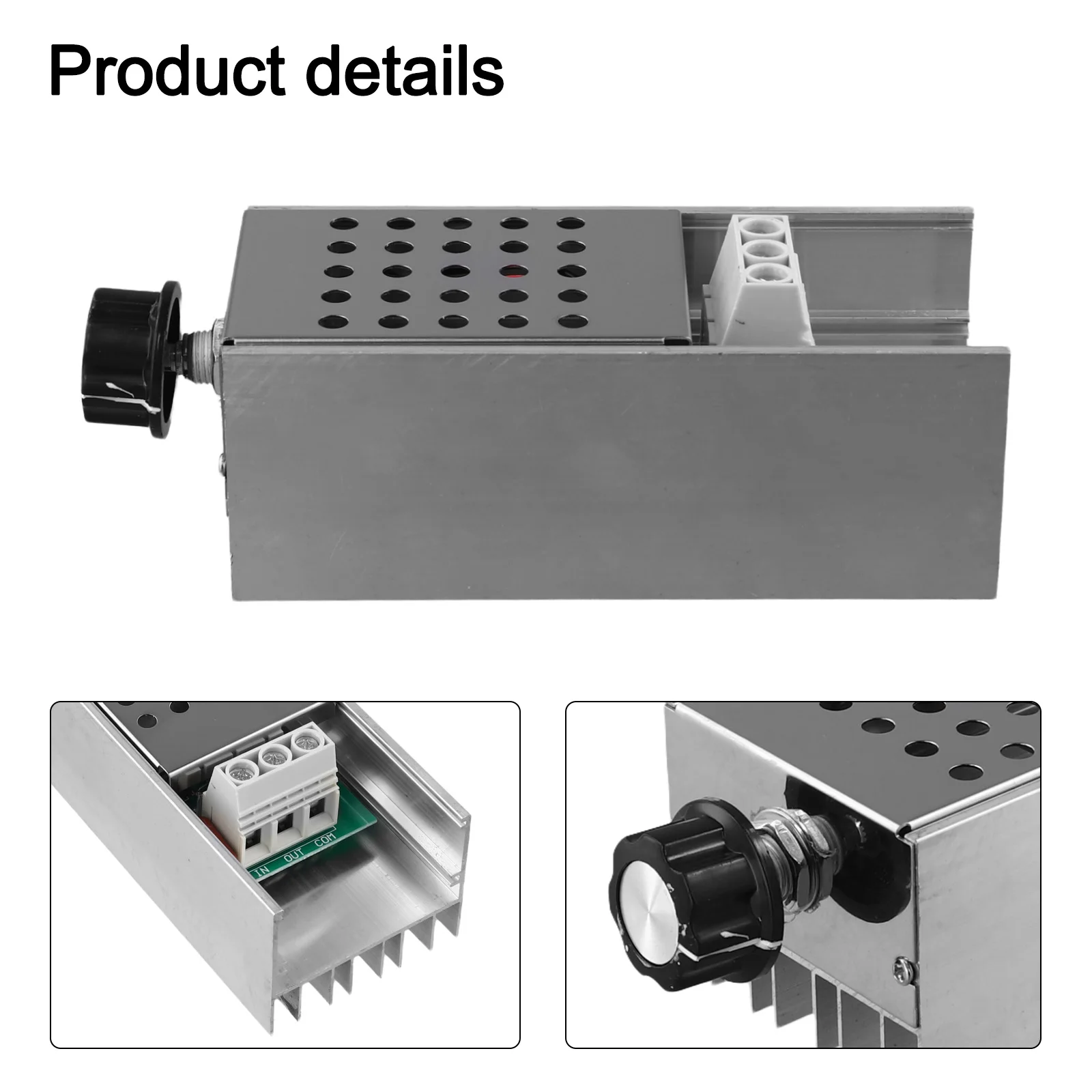 

10000W Regulator Motor Speed Control Heavy-Duty Applications User Safety Features Versatile Load Compatibility