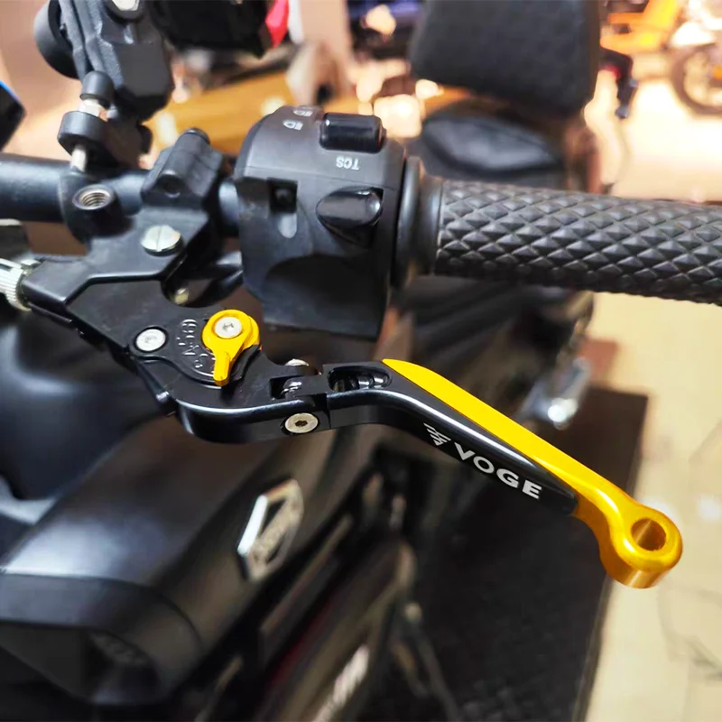 Para LONCIN VOGE 650 500 DS 500R 650DS 500DS palancas de freno de motocicleta palancas de embrague juego de palanca de mango accesorios de motocicleta Voge