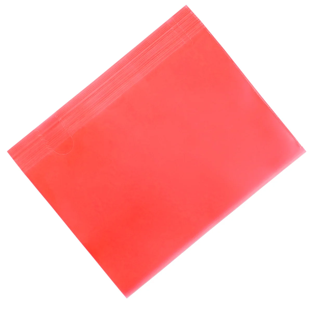 

30Pcs L Shape A4 Transparent Folder Reusable Plastic File Organizer with Semi Circular Tab for Quick Access and Neat Filing