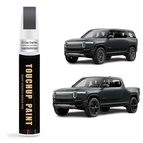 El Cap Granite(A1AM) Touch Up Paint Compatible with Rivian Exact Match Touch Up Paint Car Scratch Repair