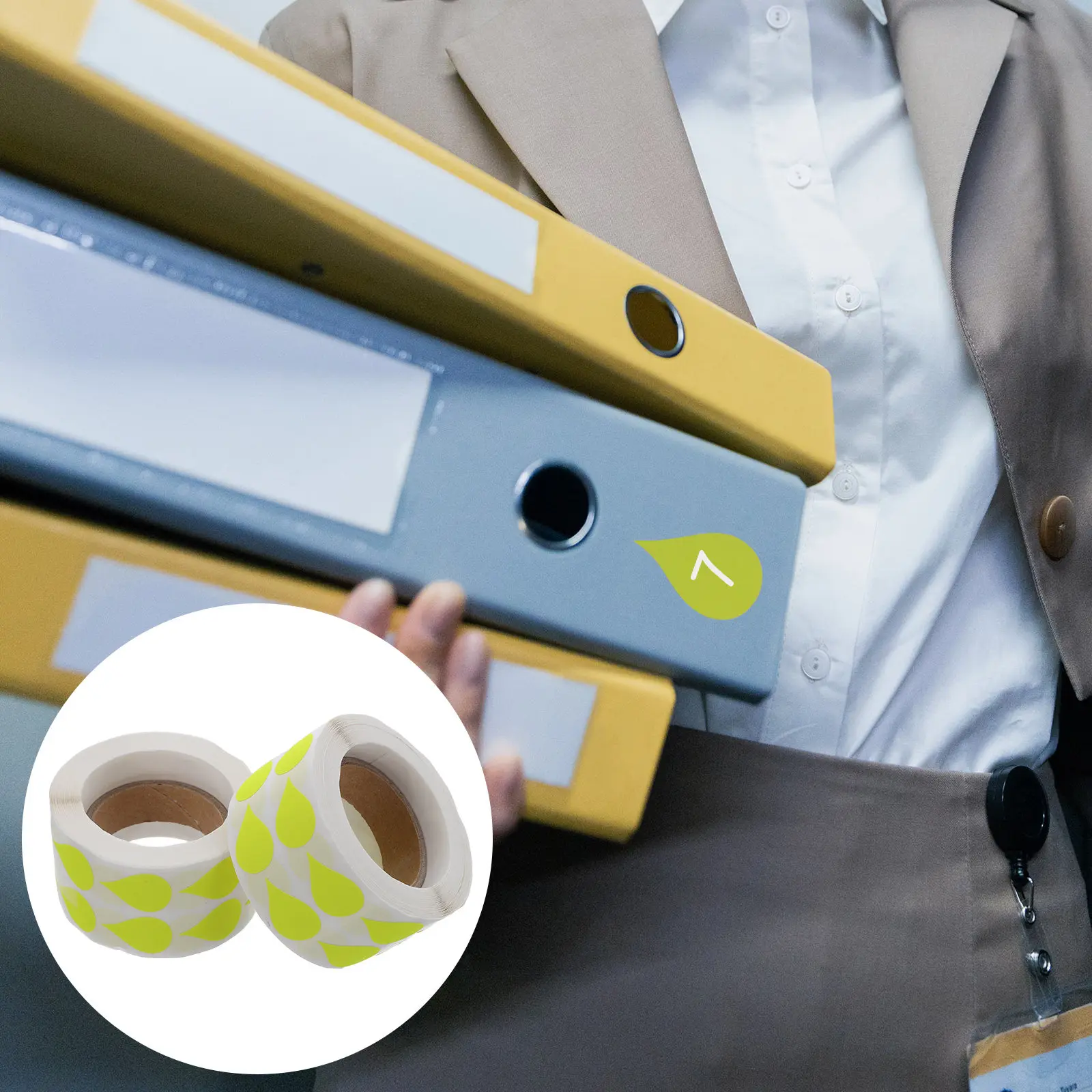 

Пустые наклейки-капли (2 рулона) неоновые флуоресцентные самоклеящиеся этикетки для классов, библиотек, офисных контейнеров, банок для специй