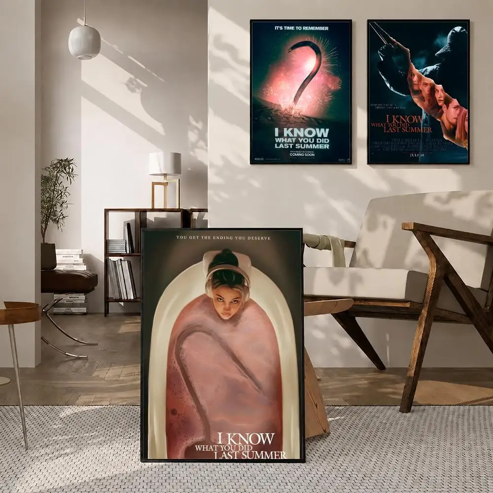 Movie I Know What You Did Last Summer Poster High-definition  stickers, suitable for bedroom, living room, home decoration