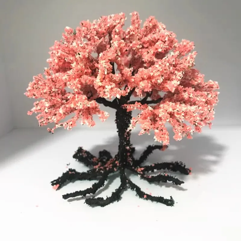 DIY creative model Cherry tree hobbyist model scene materials Accessories Micro landscape model materials model kit diy