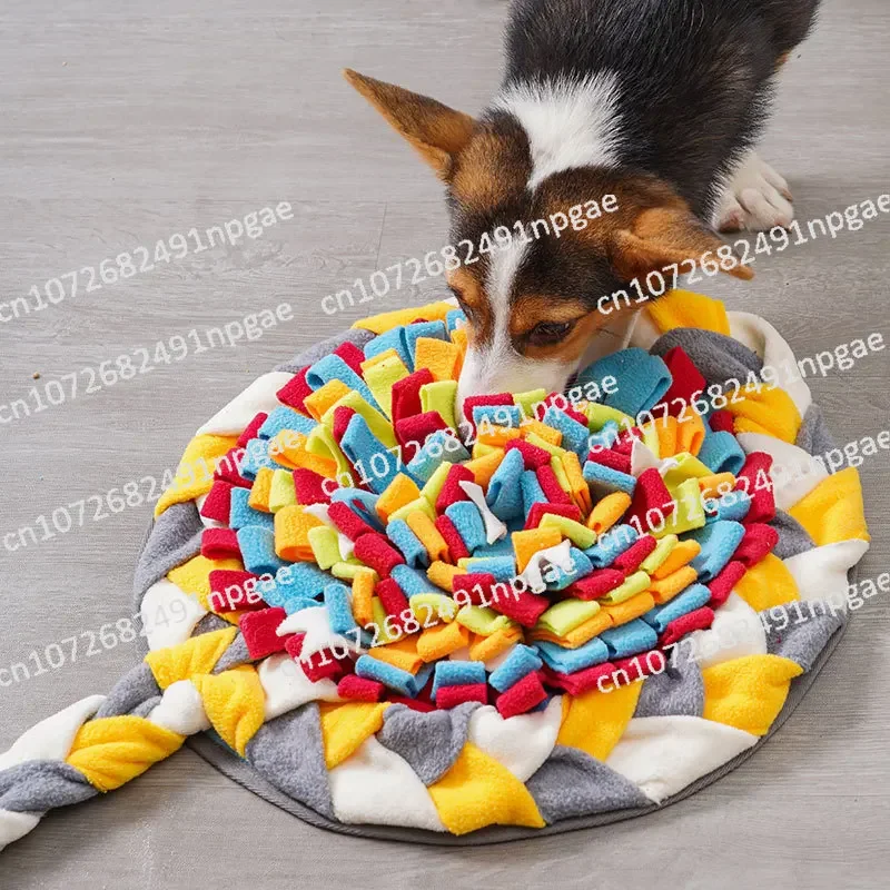 Pet Dog Big Dog Sniff Pad Decompression Training Sniff Pad Babe Puppy Puzzle Leak Food Play Toy