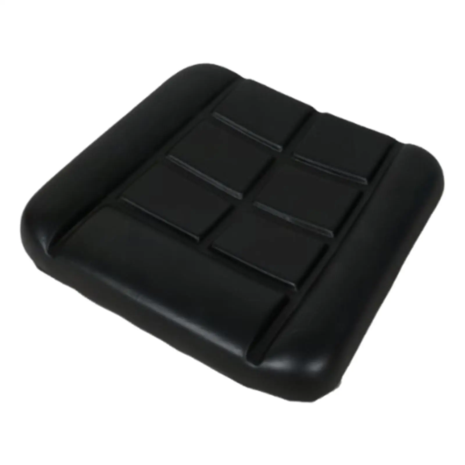 Soft PU Seat Tractor Cushion Bottom Universal Easy Replacement for Forklift Loader Engineering Vehicle Stability and Comfort