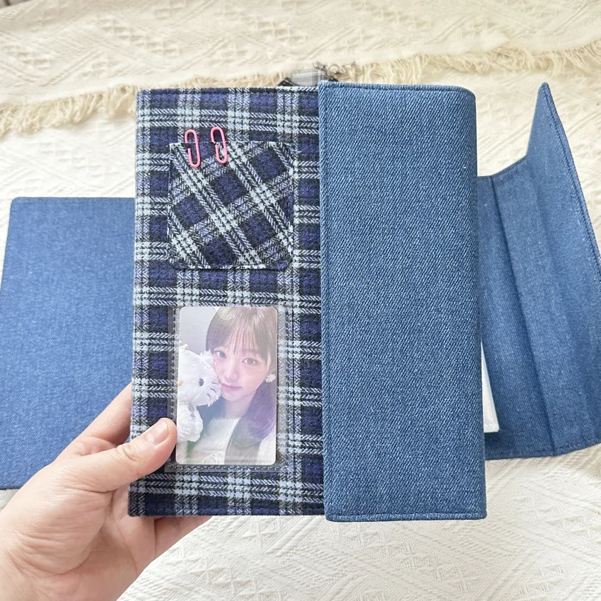 A5 Blue Denim Diy B…