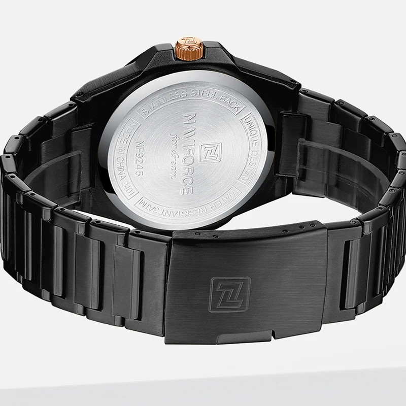 Top Brand NAVIFORCE Orologi da uomo di moda 3ATM Orologio sportivo al quarzo impermeabile per uomo Orologi da polso originali di lusso 2025