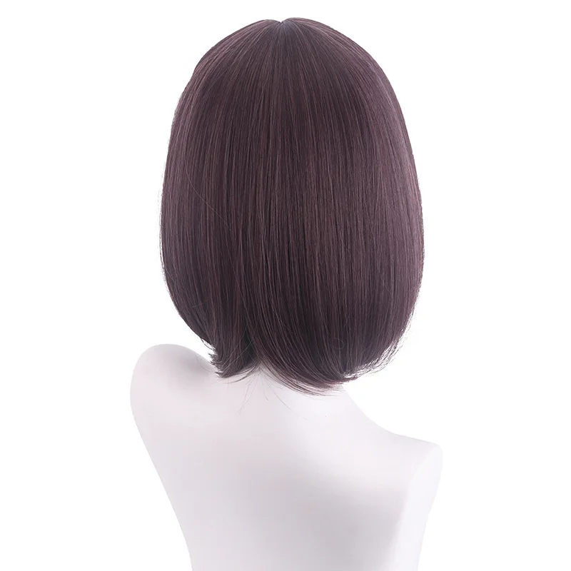 Synthetic Cosplay Wig Gradient Color Long Wavy Hair Costume Party Heat Resistant Fiber Anime Role Play Styling