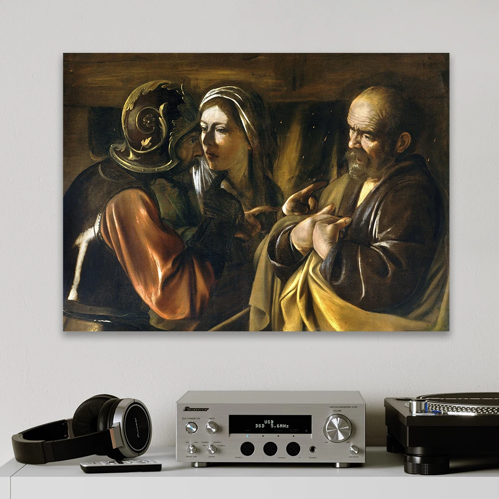 Saint Jerome Writing Caravaggio Print Oil Painting Wall Art Canvas Art Poster Judith Beheading Holofernes Art Painting Prints