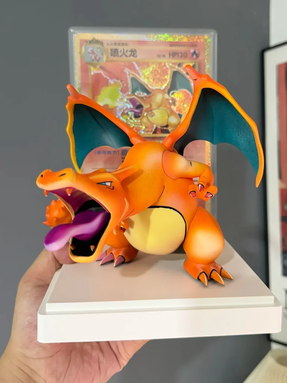 100% Offizielle Pokémon-Karte 30. Jubiläumsfeier Sammlerfiguren-Geschenkbox Glurak Vereinfachtes Chinesisch PTCG-Kollektion