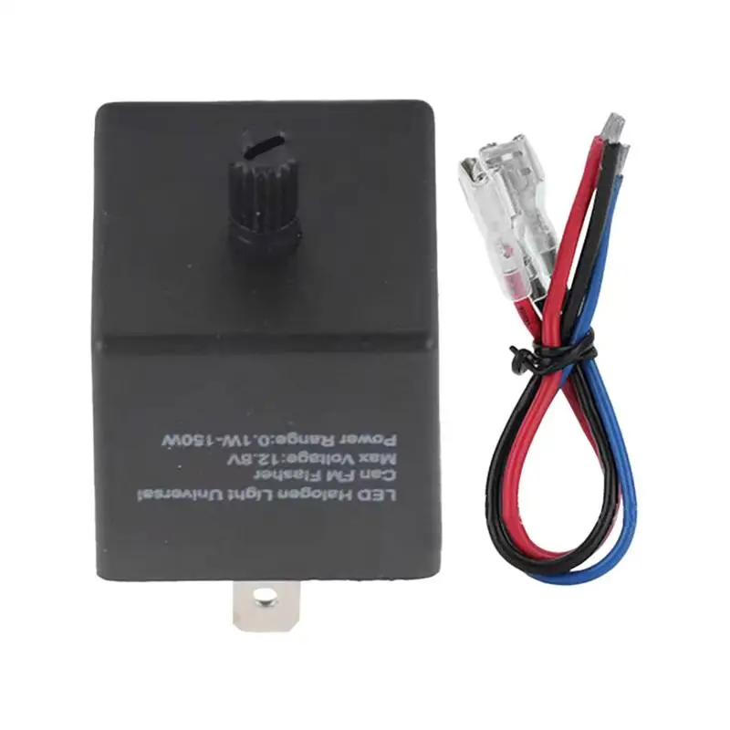 

Led Turn Signals Hyper Indicator Flasher Relay Flasher Relay With Long Lasting Design Electronic Flashers Adjustable Efficient