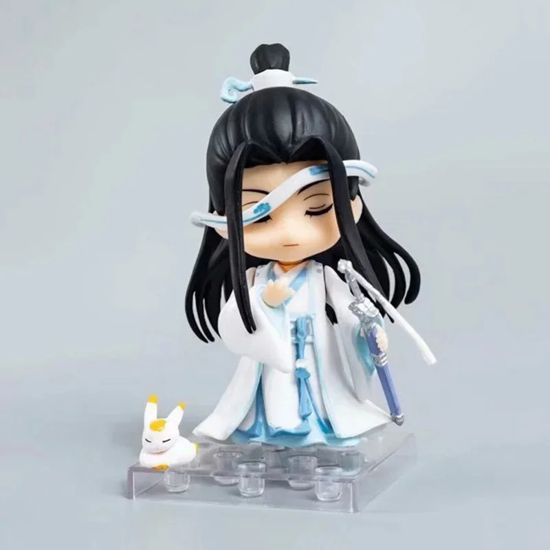 Grandmaster Of Demonic Cultivation Anime Figtures Wei Wuxian Lan Wangji Lovely Mini Sculpture Model Peripheral Decoration Gift