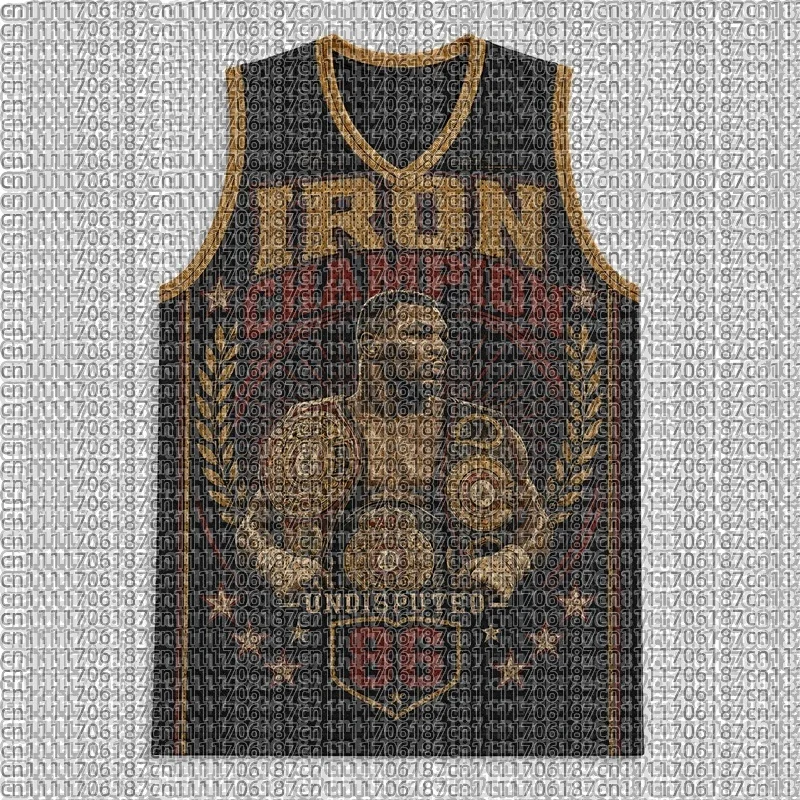 Hot Selling High-quality Gothic Retro Boxing Movie Men's Sports Fashion Vest Street Fashion Enthusiast Hiking Family T-shirt