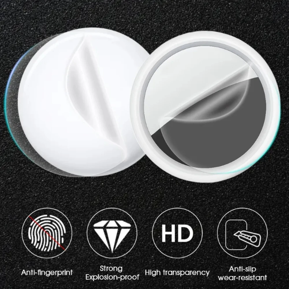 Front Back Hydrogel Film For Apple Airtag Locator Tracker Soft Clear Anti-scratch Screen Protector For Air Tag AirTags Not Glass