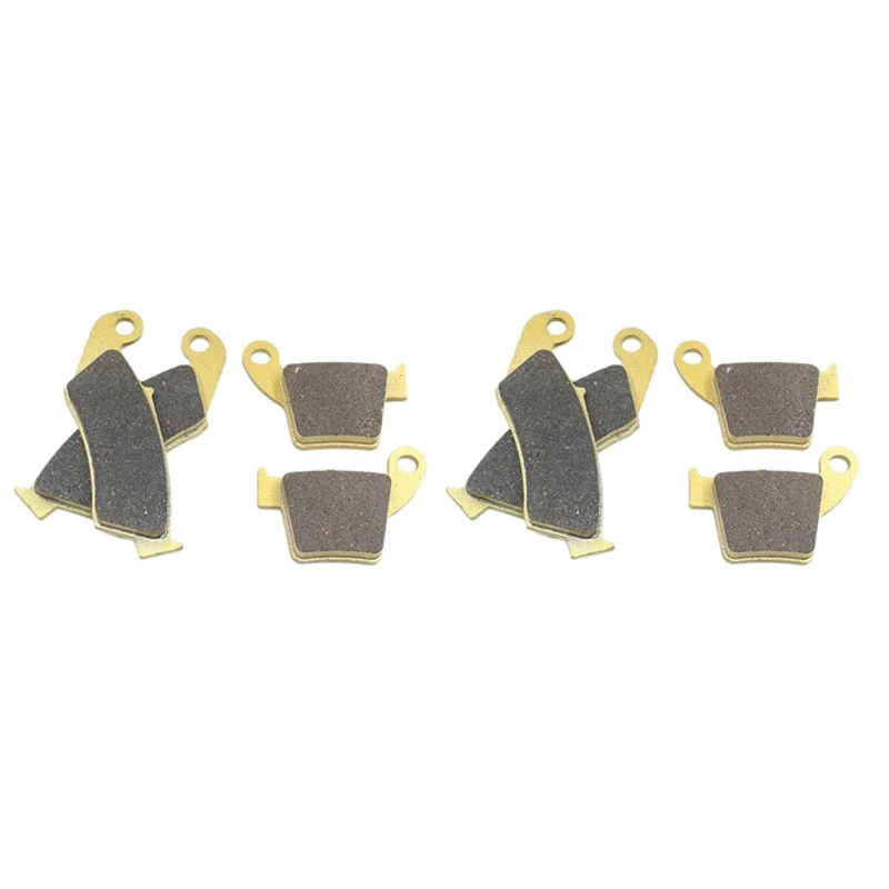 

4X Motorcycle Front And Rear Brake Pads Disc Brake Pads For Honda CRF250R 2004-2018 CRF250X 2004-2017 CRF450R 2002-2018
