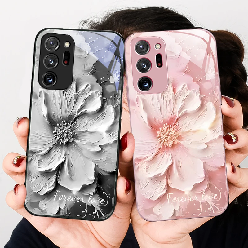 

Plants in Oil Painting For Samsung A01 A02 03 Core 04 05 06 10 12 13 14 5G 15 16 M02 12 Note 8 9 10 20 glass Ultra phone case