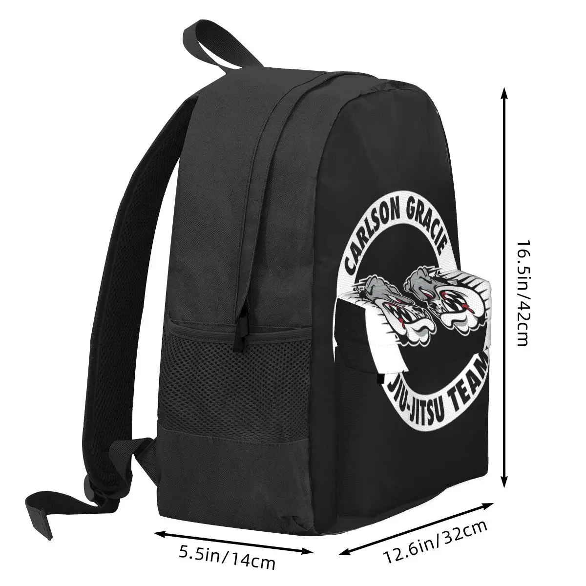 Carlson Gracie Jiu-Jitsu Team Backpack Hot Sale Daypack Large Capacity Children BookBag School Bag Shoulder Bags for Men Women
